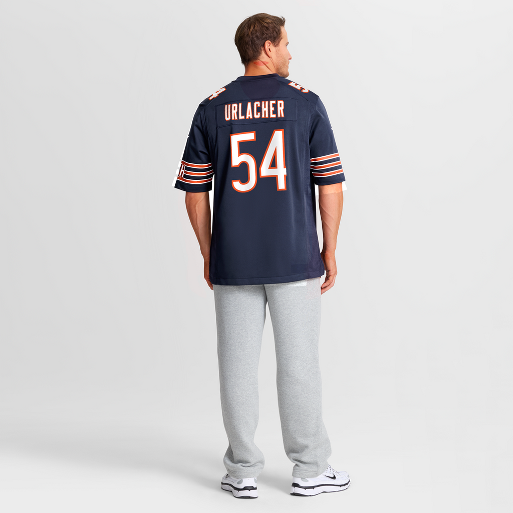 Brian Urlacher Chicago Bears Nike Game Retired Player Jersey - Navy Official NFL Team Apparel Football Fan Gear