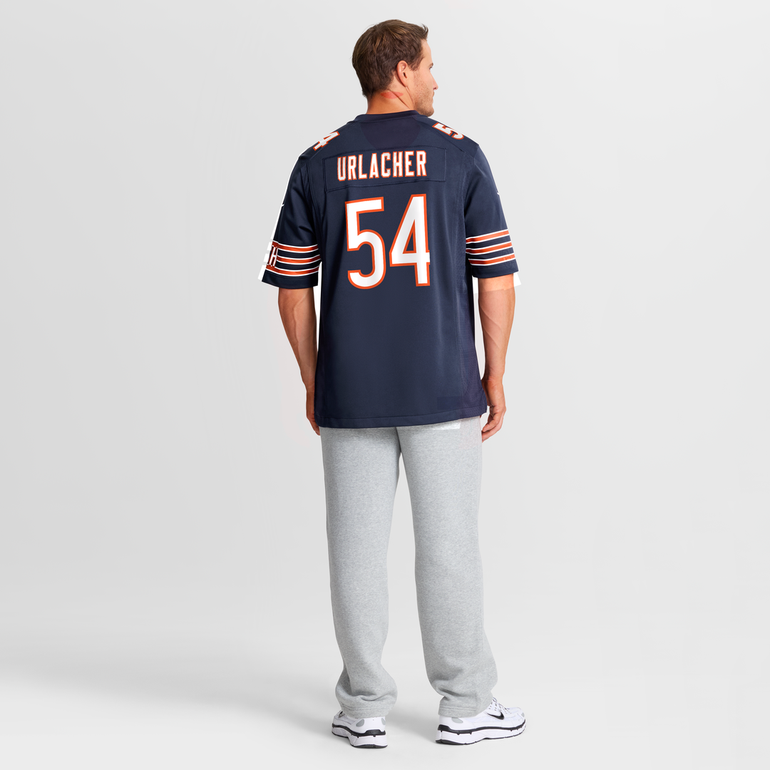 Brian Urlacher Chicago Bears Nike Game Retired Player Jersey - Navy Official NFL Team Apparel Football Fan Gear