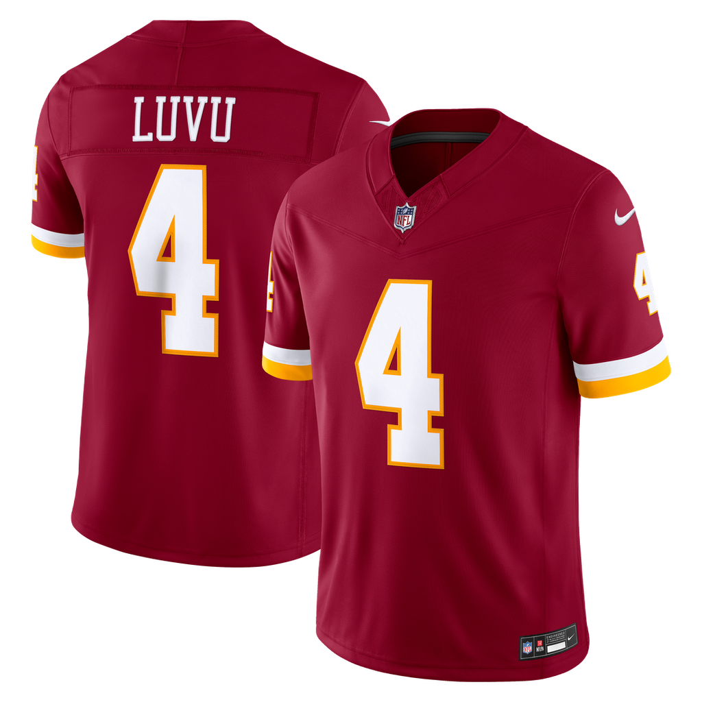 Frankie Luvu Washington Commanders Nike Vapor F.U.S.E. Stitched Limited Jersey - Burgundy Official NFL Team Apparel Football Fan Gear