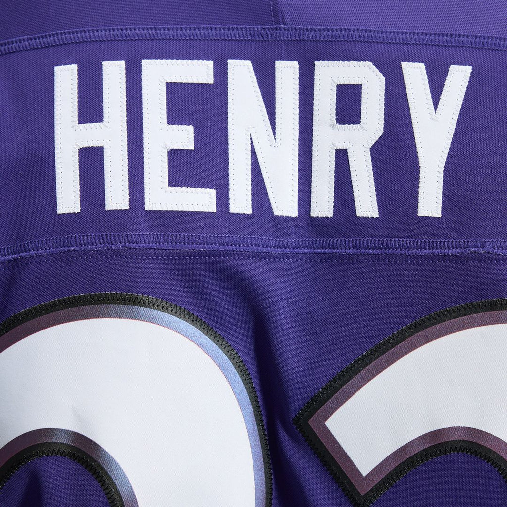 Derrick Henry Baltimore Ravens Nike Vapor F.U.S.E. Stitched Limited Jersey - White Official NFL Team Apparel Football Fan Gear