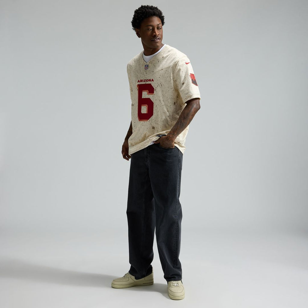 James Conner Arizona Cardinals Nike 2025 Rivalries Collection Stitched Limited Jersey - Natural Official NFL Team Apparel Football Fan Gear