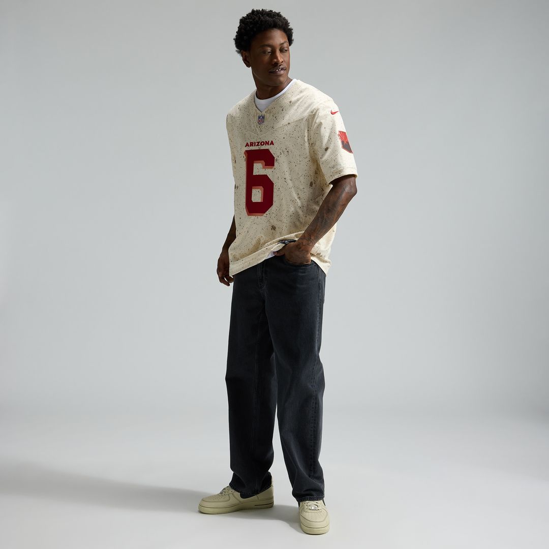 James Conner Arizona Cardinals Nike 2025 Rivalries Collection Stitched Limited Jersey - Natural Official NFL Team Apparel Football Fan Gear