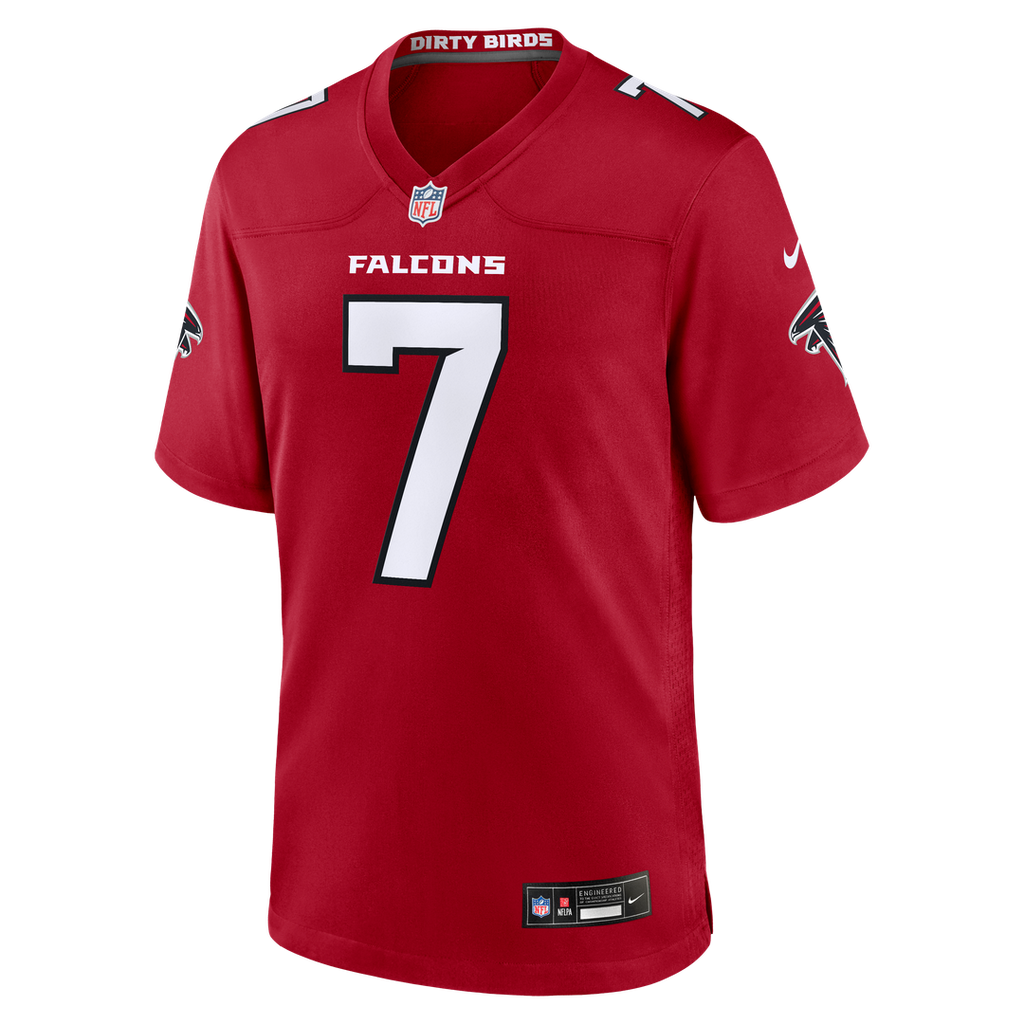 Bijan Robinson Atlanta Falcons Nike Game Jersey - Red Official NFL Team Apparel Football Fan Gear