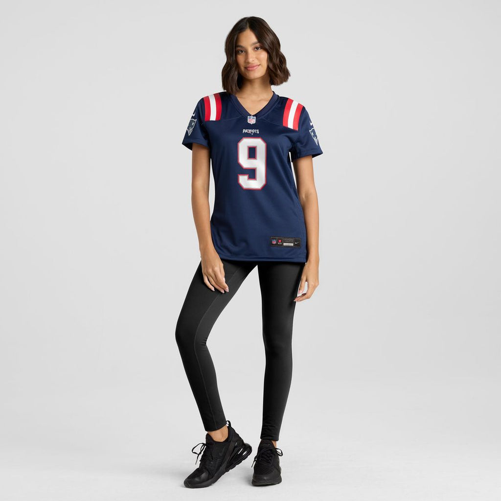 Kayshon Boutte New England Patriots Nike Women's Game Jersey - Navy Official NFL Team Apparel Football Fan Gear