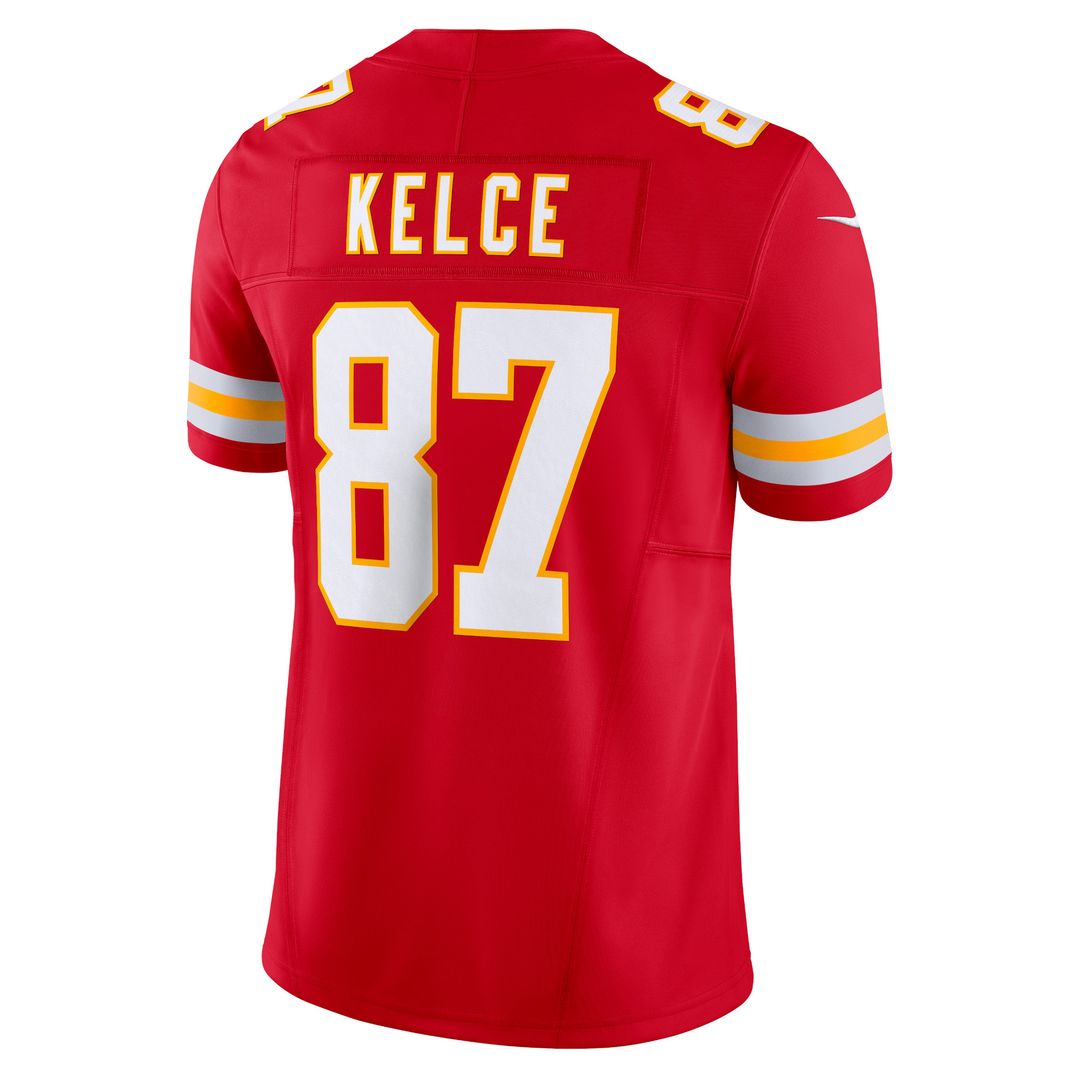 Travis Kelce Kansas City Chiefs Nike Vapor F.U.S.E. Limited Jersey - Red Official NFL Team Apparel Football Fan Gear