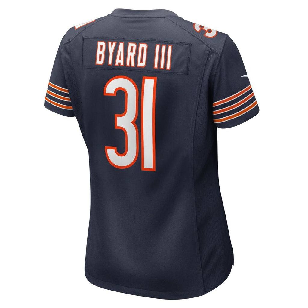 Kevin Byard III Chicago Bears Nike Women's Game Jersey - Navy Official NFL Team Apparel Football Fan Gear