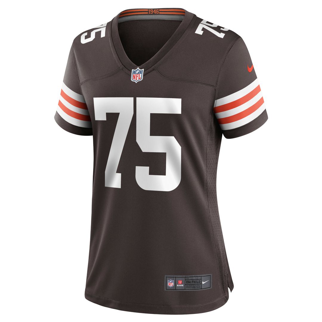 Joel Bitonio Cleveland Browns Nike Women's Game Jersey - Brown Official NFL Team Apparel Football Fan Gear