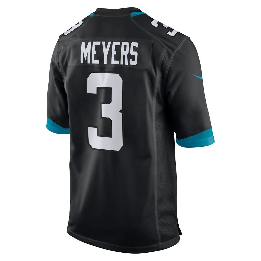 Jakobi Meyers Jacksonville Jaguars Nike Team Game Jersey - Teal Official NFL Team Apparel Football Fan Gear