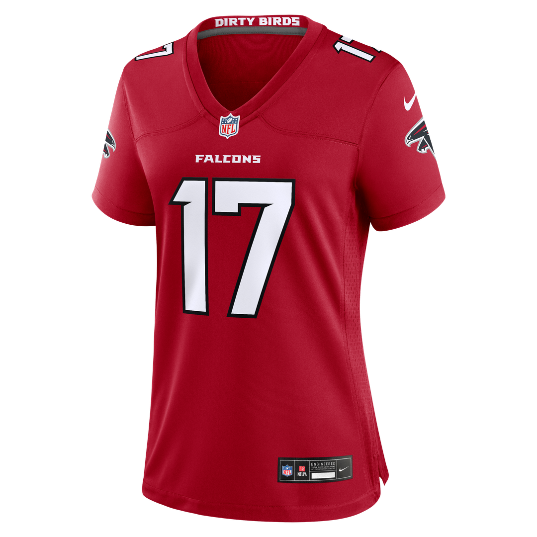 Zachariah Branch Atlanta Falcons Nike Women's Team Game Jersey - Red Official NFL Team Apparel Football Fan Gear