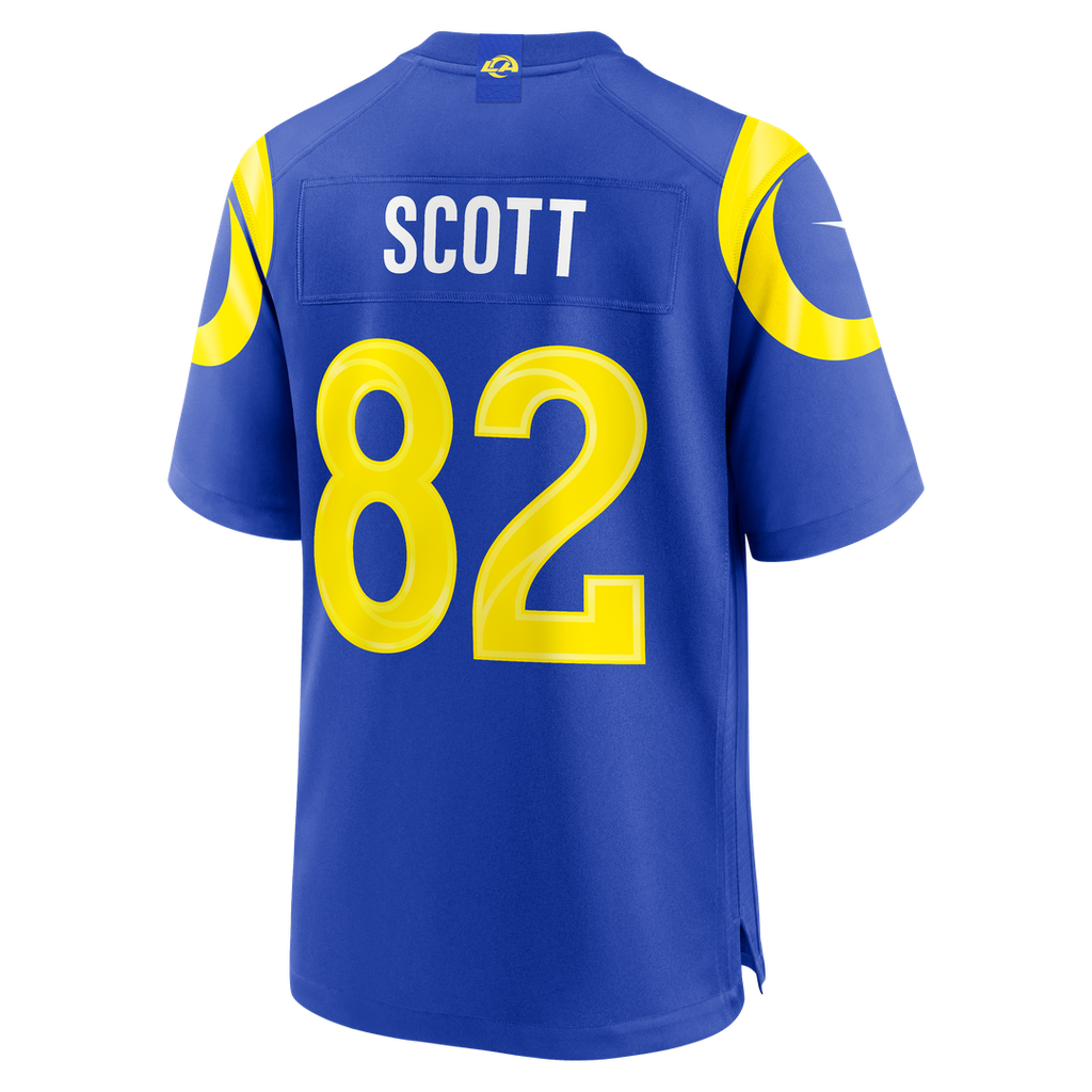 Tyler Scott Los Angeles Rams Nike Team Game Jersey - Royal Official NFL Team Apparel Football Fan Gear