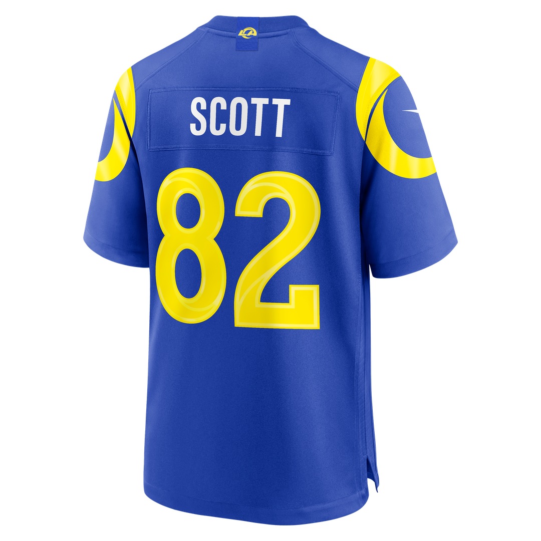 Tyler Scott Los Angeles Rams Nike Team Game Jersey - Royal Official NFL Team Apparel Football Fan Gear