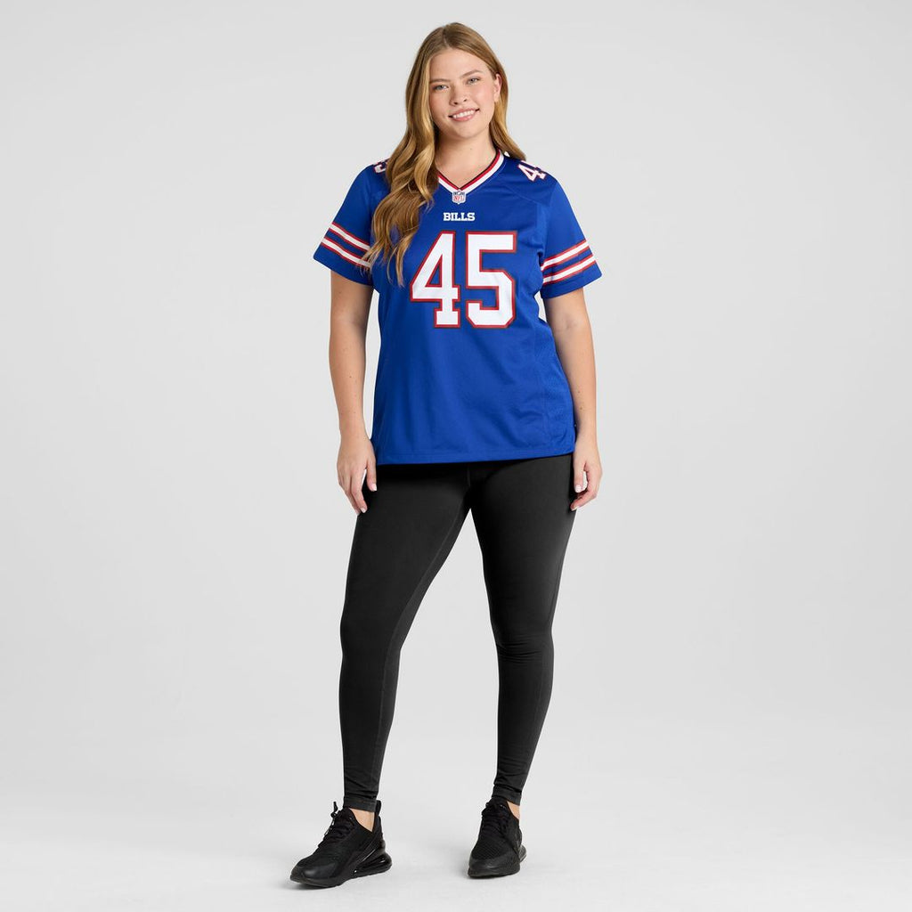 Shaq Thompson Buffalo Bills Nike Women's Team Game Jersey - Royal Official NFL Team Apparel Football Fan Gear