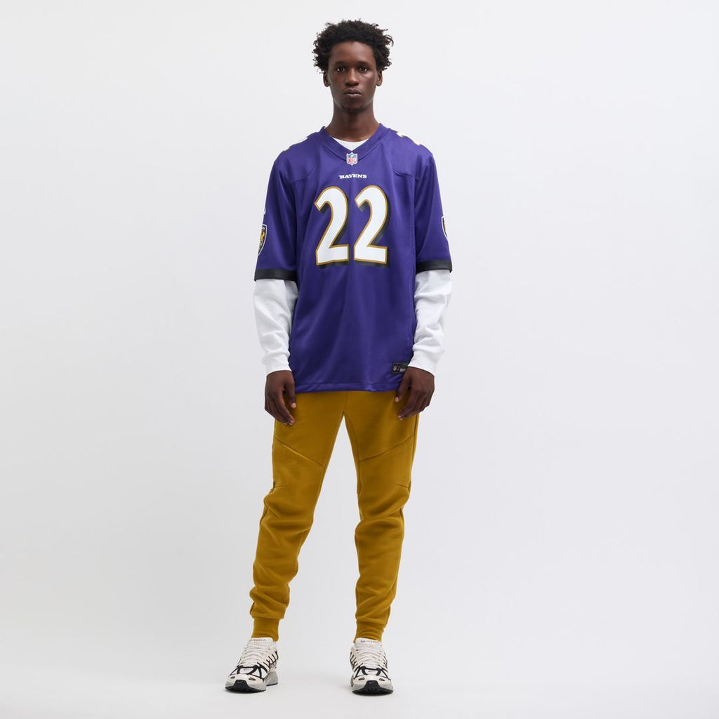 Derrick Henry Baltimore Ravens Nike Game Player Jersey - Purple Official NFL Team Apparel Football Fan Gear