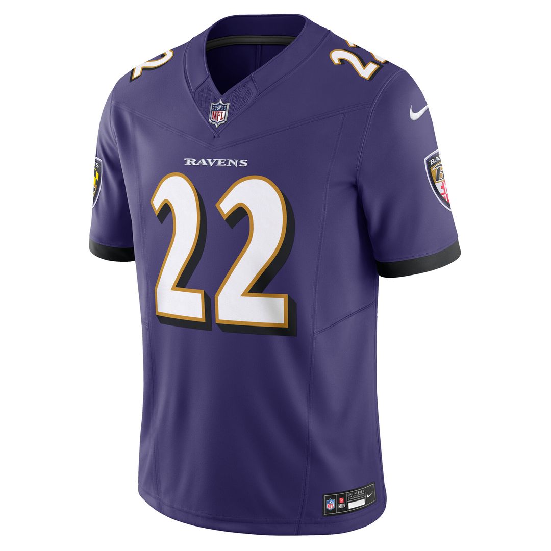 Derrick Henry Baltimore Ravens Nike Vapor F.U.S.E. Limited Jersey - Purple Official NFL Team Apparel Football Fan Gear