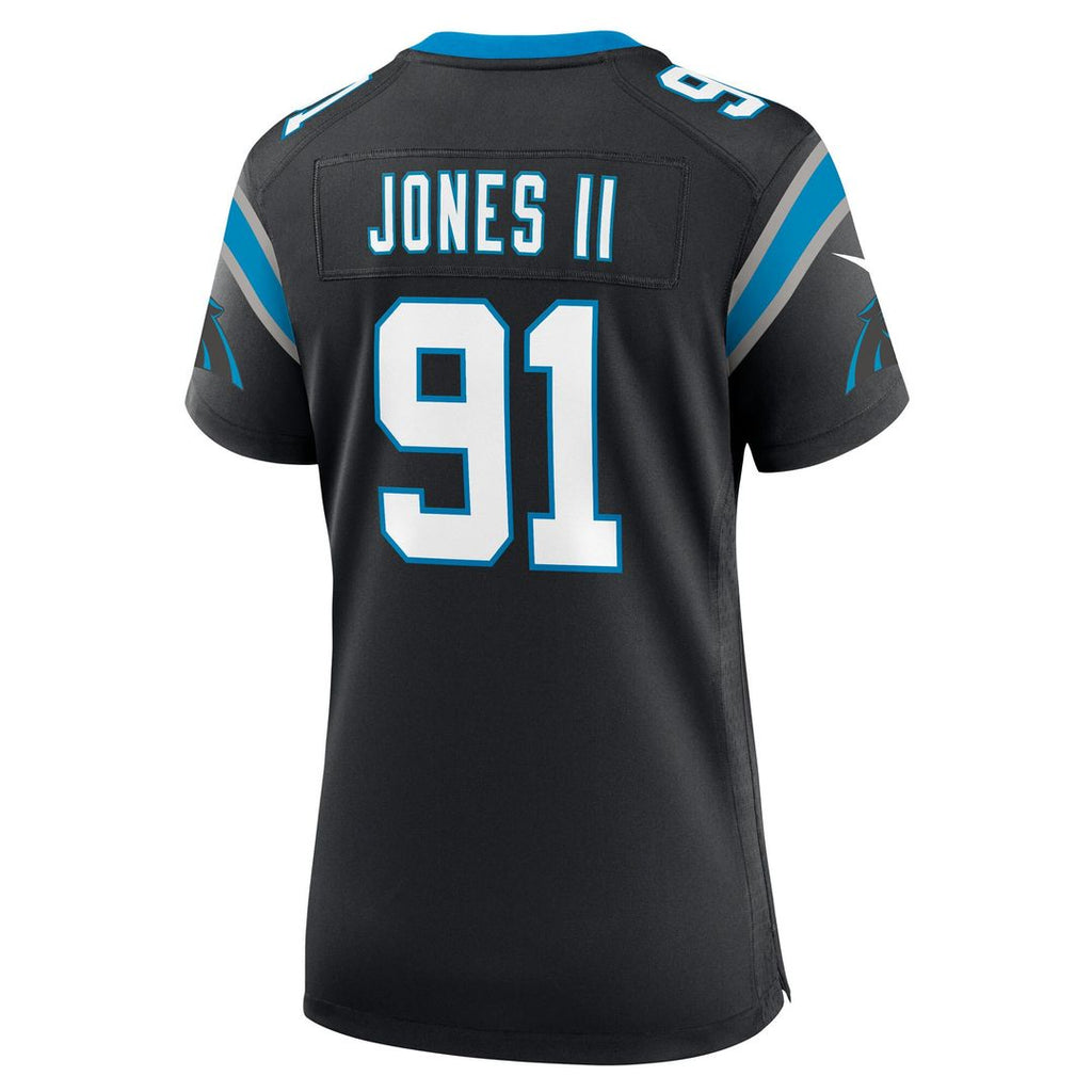 Patrick Jones II Carolina Panthers Nike Women's Team Game Jersey - Black Official NFL Team Apparel Football Fan Gear
