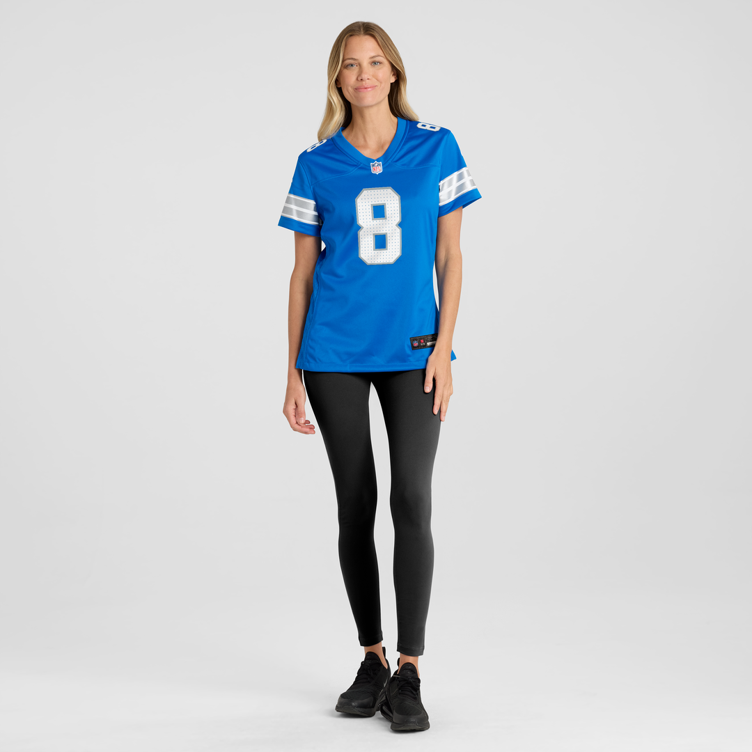 Greg Dortch Detroit Lions Nike Women's Team Game Jersey - Blue Official NFL Team Apparel Football Fan Gear
