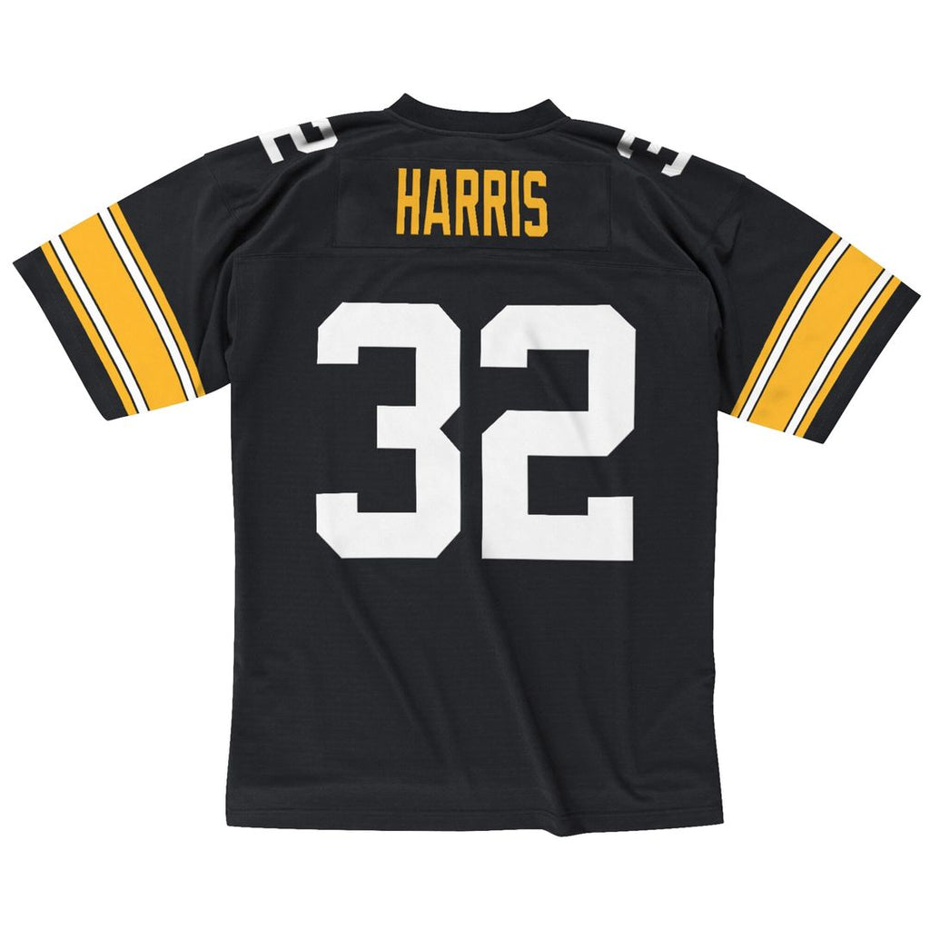 Franco Harris Pittsburgh Steelers Mitchell & Ness Legacy Replica Jersey - White Official NFL Team Apparel Football Fan Gear