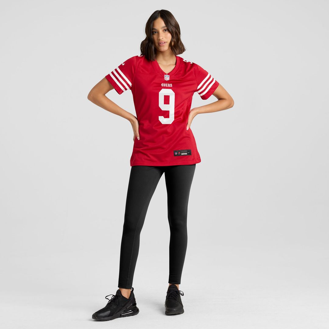 Skyy Moore San Francisco 49ers Nike Women's Team Game Jersey - Scarlet Official NFL Team Apparel Football Fan Gear