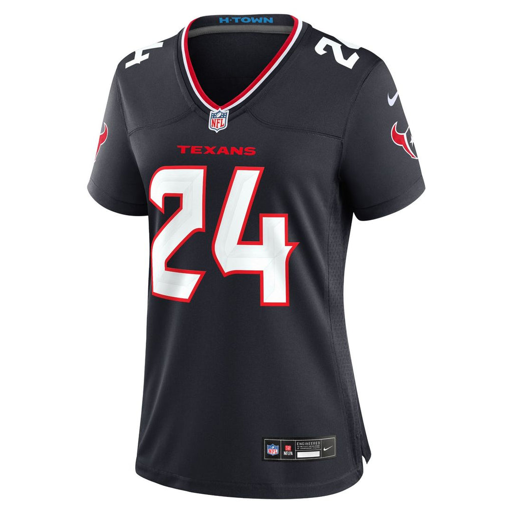 Derek Stingley Jr. Houston Texans Nike Women's Game Jersey - Navy Official NFL Team Apparel Football Fan Gear