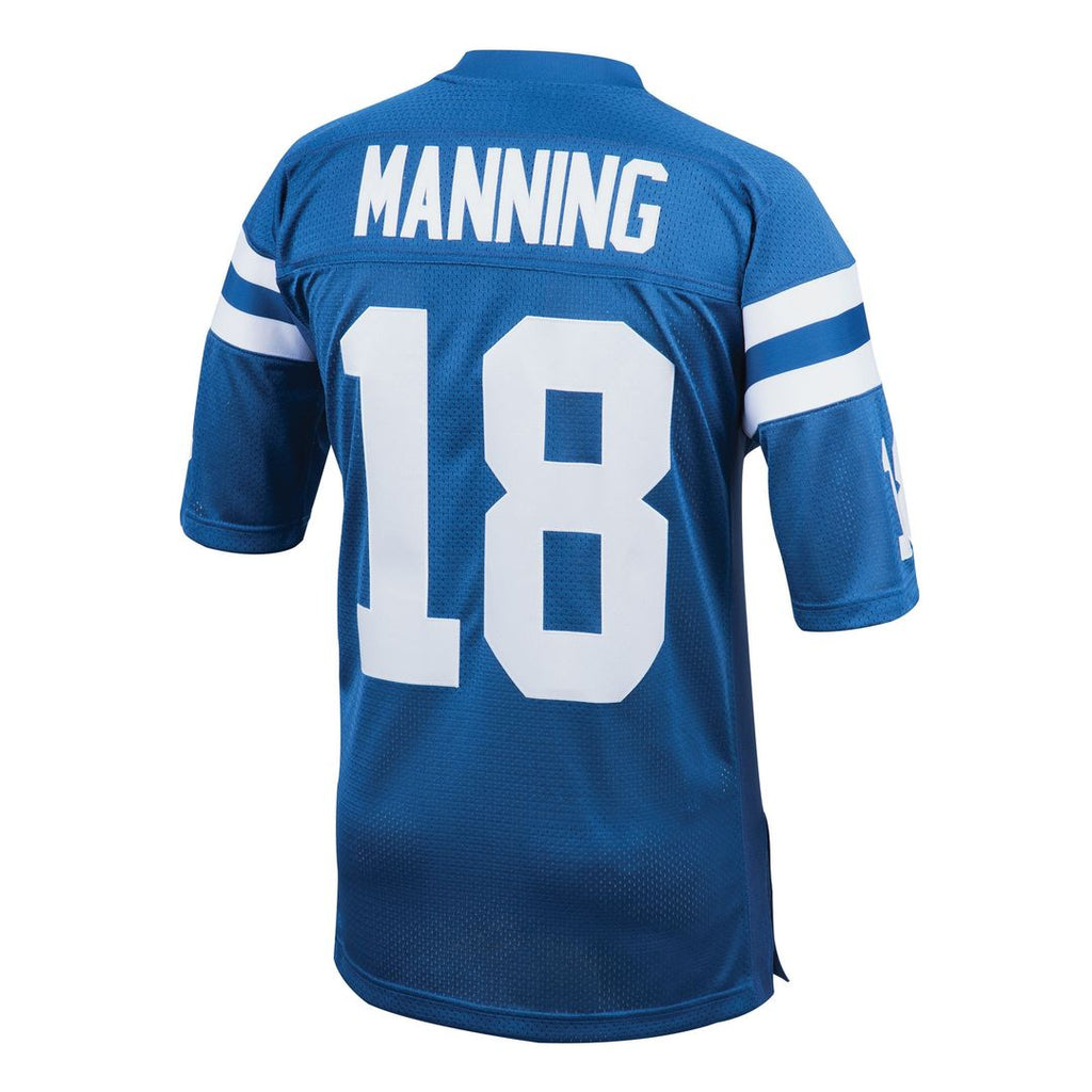 Peyton Manning Indianapolis Colts 1998 Mitchell & Ness Authentic Throwback Retired Player Jersey - Royal Official NFL Team Apparel Football Fan Gear