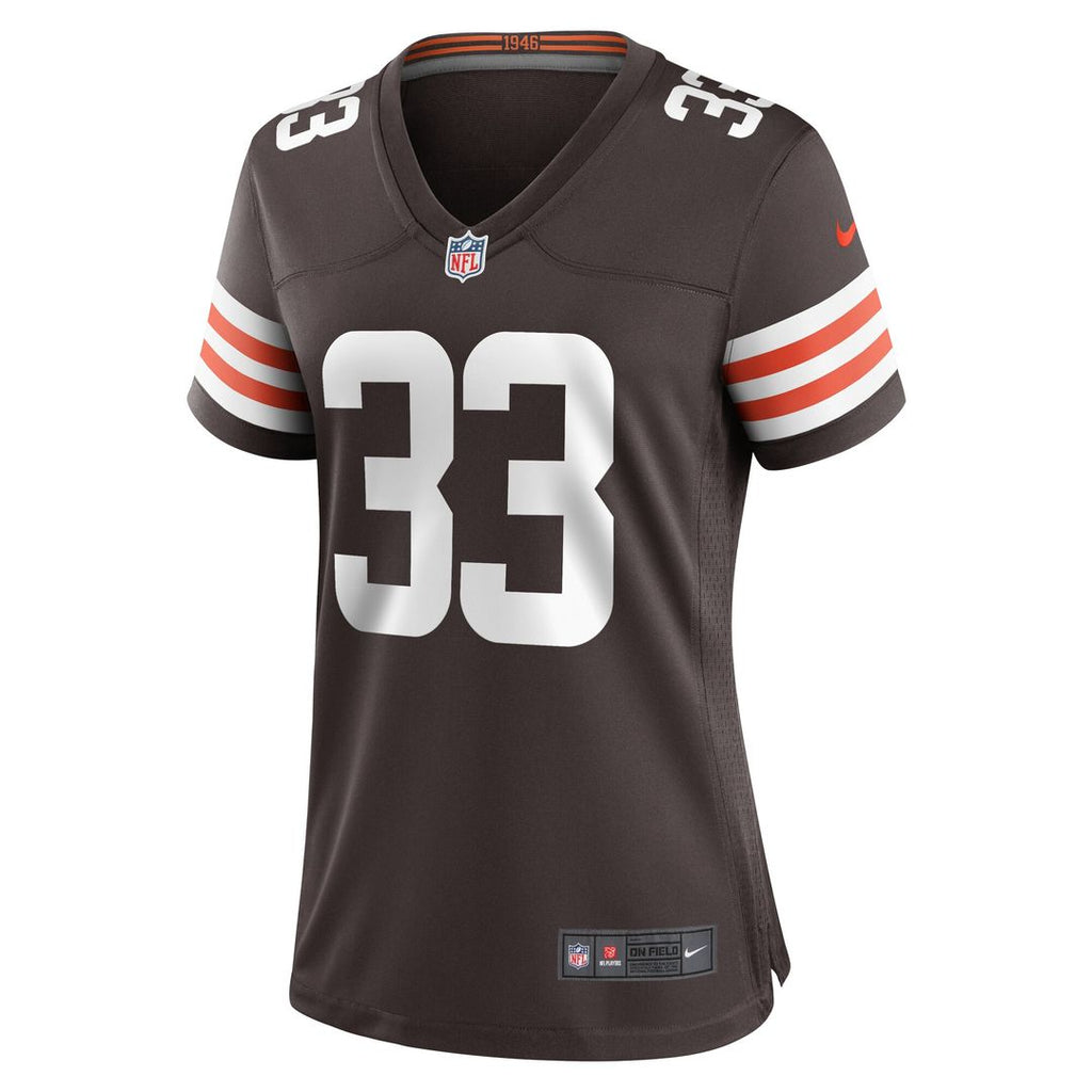 Ronnie Hickman Cleveland Browns Nike Women's Team Game Jersey - Brown Official NFL Team Apparel Football Fan Gear