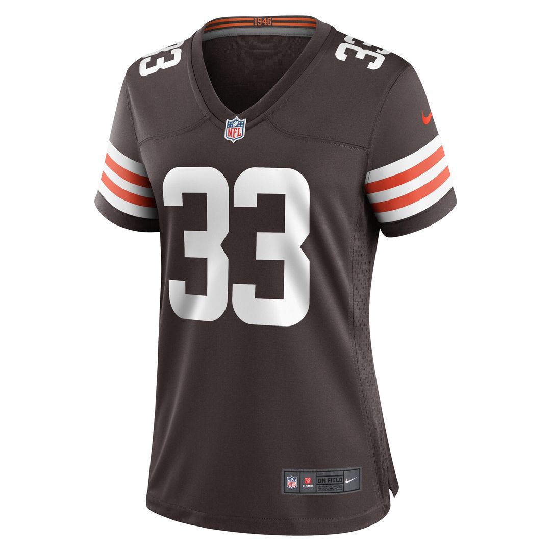 Ronnie Hickman Cleveland Browns Nike Women's Team Game Jersey - Brown Official NFL Team Apparel Football Fan Gear