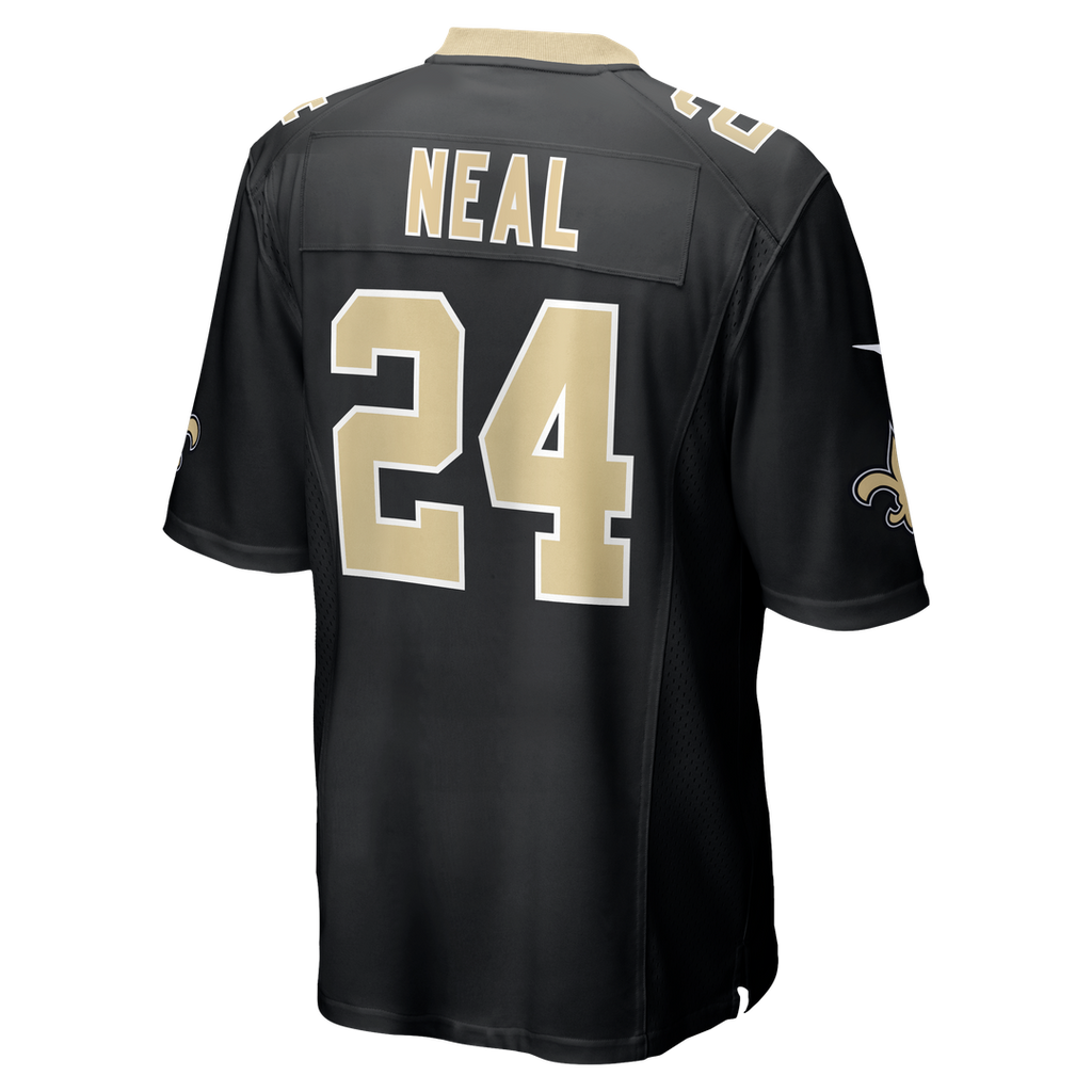 Devin Neal New Orleans Saints Nike Team Game Jersey - Black Official NFL Team Apparel Football Fan Gear