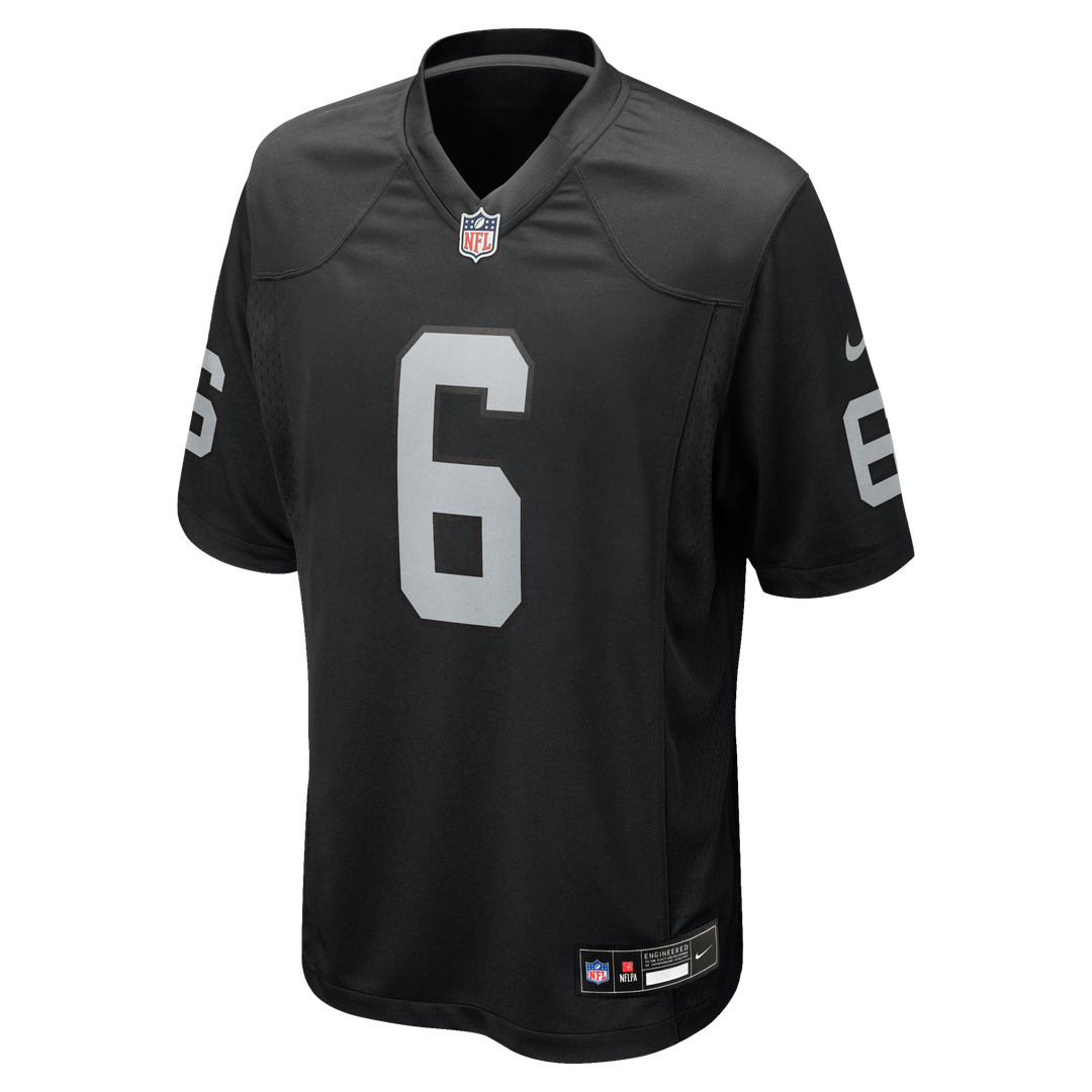 AJ Cole Las Vegas Raiders Nike Game Jersey - Black Official NFL Team Apparel Football Fan Gear