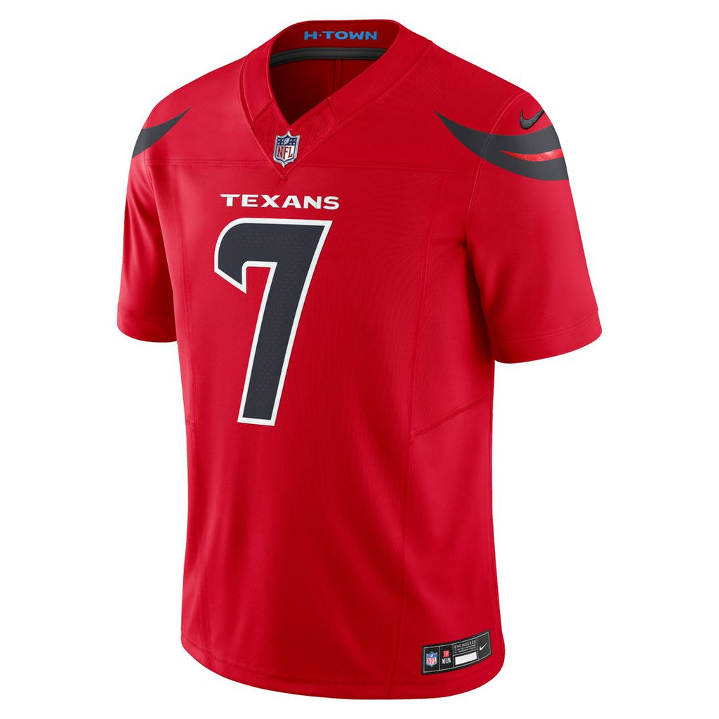 C.J. Stroud Houston Texans Nike Alternate Vapor F.U.S.E. Limited Jersey - Red Official NFL Team Apparel Football Fan Gear