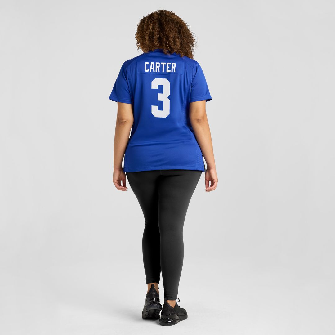 Abdul Carter New York Giants Nike Women's Team Game Jersey - Royal Official NFL Team Apparel Football Fan Gear