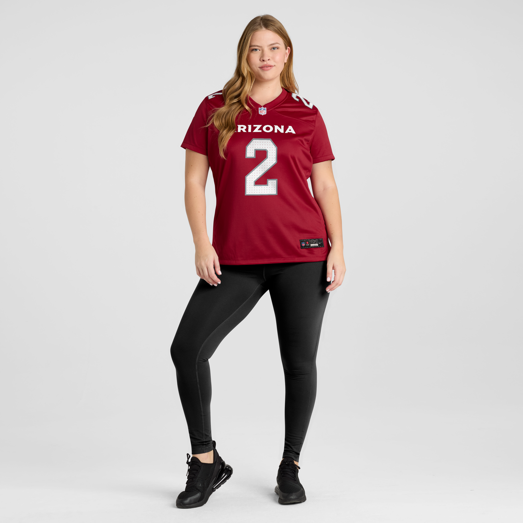 Will Johnson Arizona Cardinals Nike Women's Team Game Jersey - Cardinal Official NFL Team Apparel Football Fan Gear