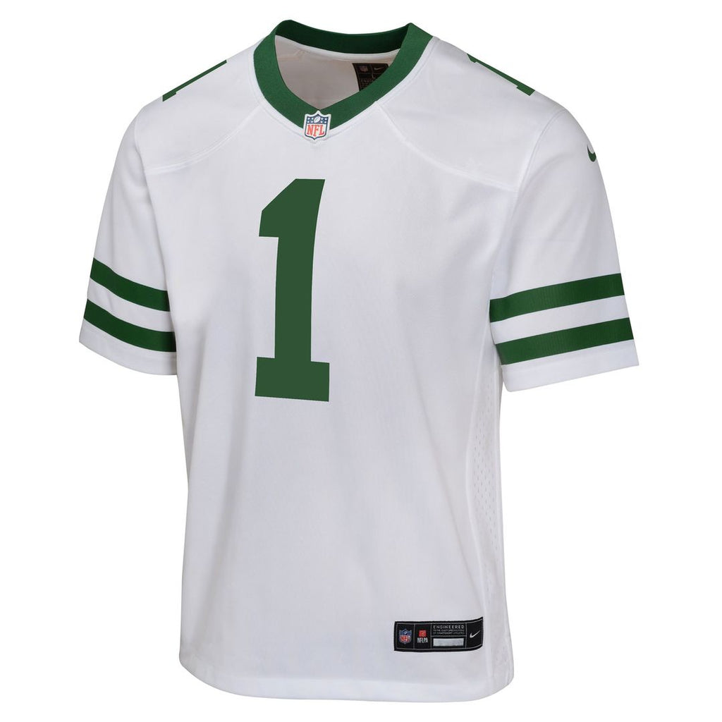 Ahmad Sauce Gardner New York Jets Nike Youth Game Jersey - White Official NFL Team Apparel Football Fan Gear