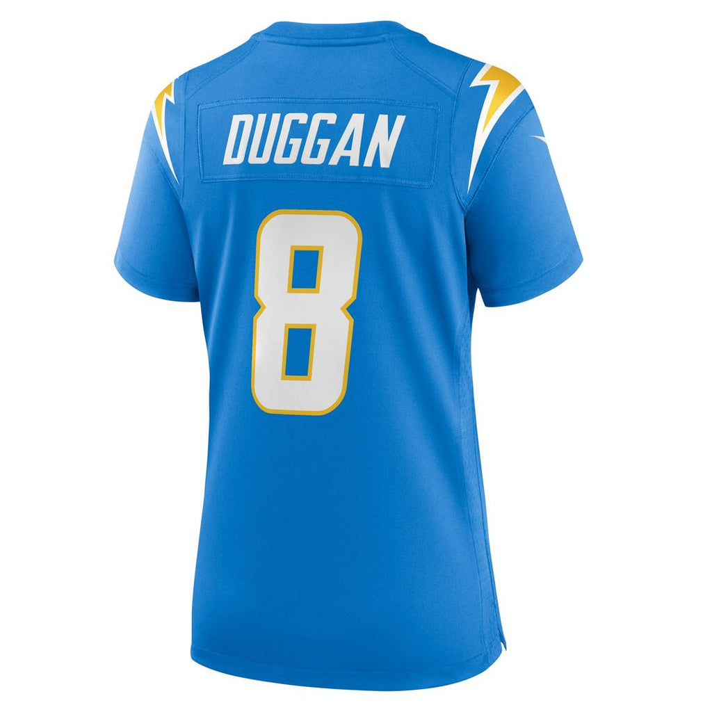 Max Duggan Los Angeles Chargers Nike Women's Team Game Jersey - Powder Blue Official NFL Team Apparel Football Fan Gear