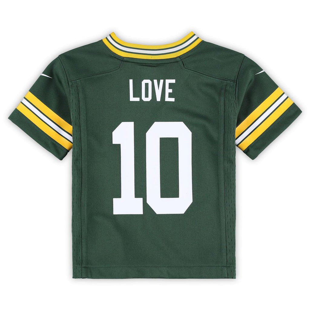 Jordan Love Green Bay Packers Nike Toddler Game Jersey - Green Official NFL Team Apparel Football Fan Gear