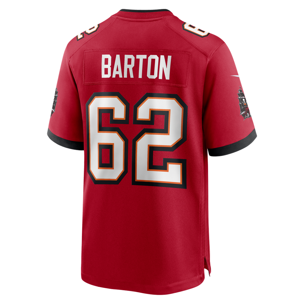 Graham Barton Tampa Bay Buccaneers Nike Player Game Jersey - Red Official NFL Team Apparel Football Fan Gear