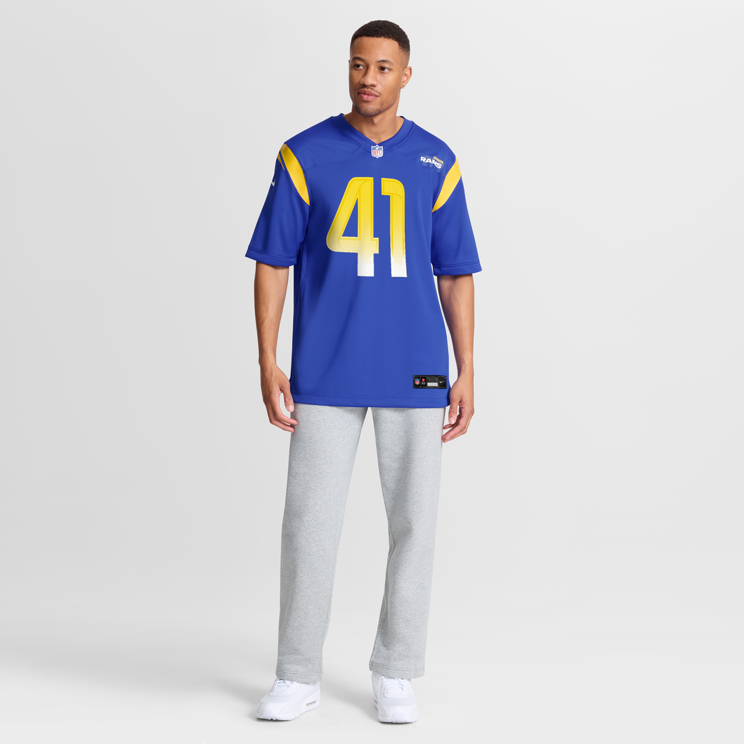 Cameron McCutcheon Los Angeles Rams Nike Game Jersey - Royal Official NFL Team Apparel Football Fan Gear