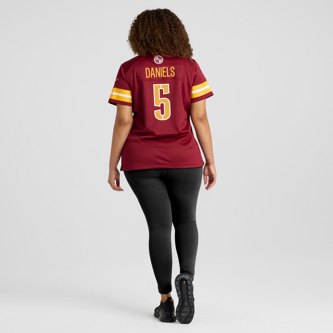 Jayden Daniels Washington Commanders Nike Women's Game Jersey - White Official NFL Team Apparel Football Fan Gear