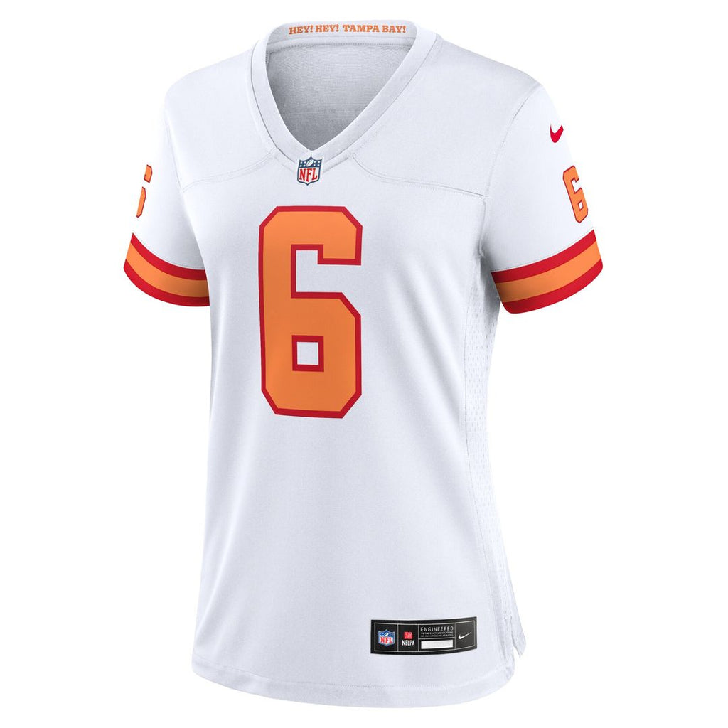 Baker Mayfield '76 Tampa Bay Buccaneers Nike Women's Game Jersey - White Official NFL Team Apparel Football Fan Gear