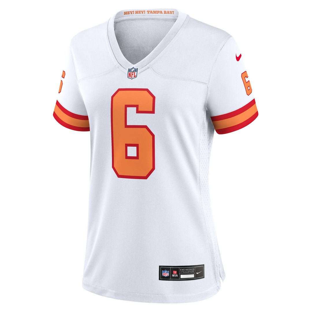 Baker Mayfield '76 Tampa Bay Buccaneers Nike Women's Game Jersey - White Official NFL Team Apparel Football Fan Gear