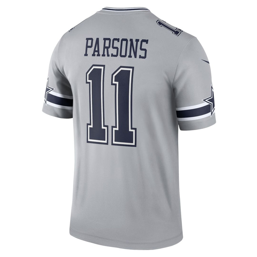 Micah Parsons Dallas Cowboys Nike Inverted Legend Player Performance Top - Gray NFL Fan Gear Popular Style