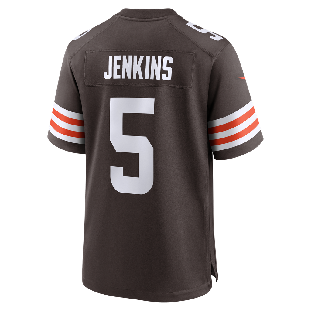 Rayshawn Jenkins Cleveland Browns Nike Team Game Jersey - Brown Official NFL Team Apparel Football Fan Gear