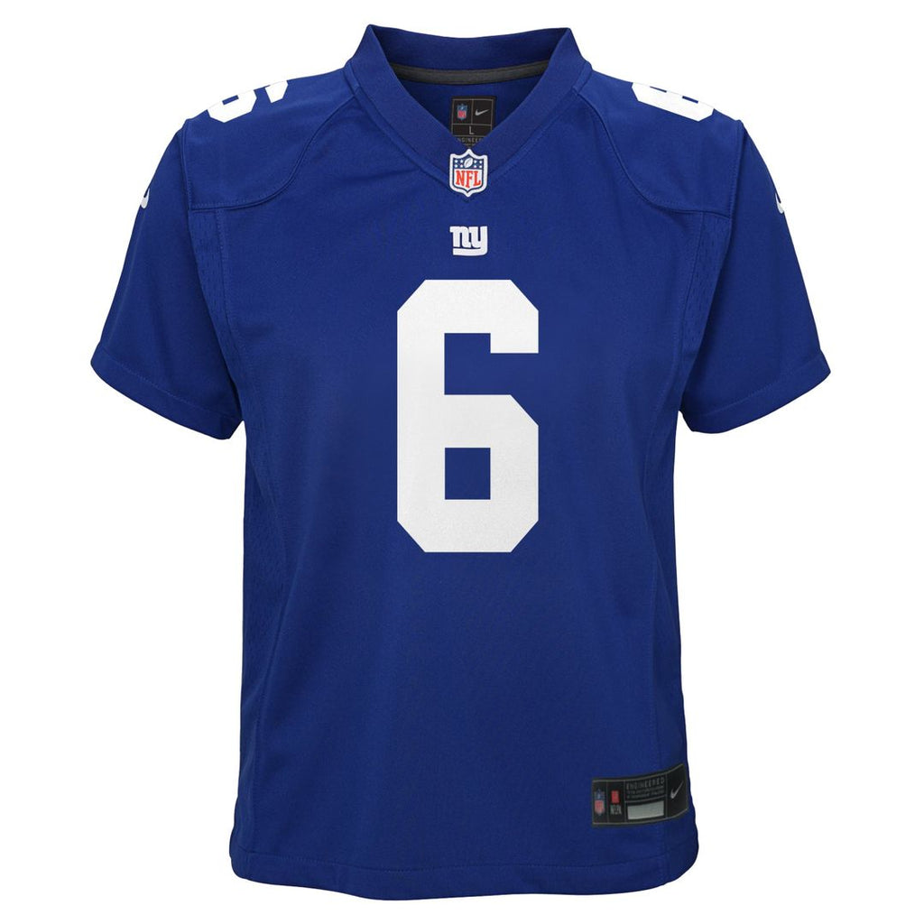 Jaxson Dart New York Giants Nike Youth Team Game Jersey - Royal Official NFL Team Apparel Football Fan Gear