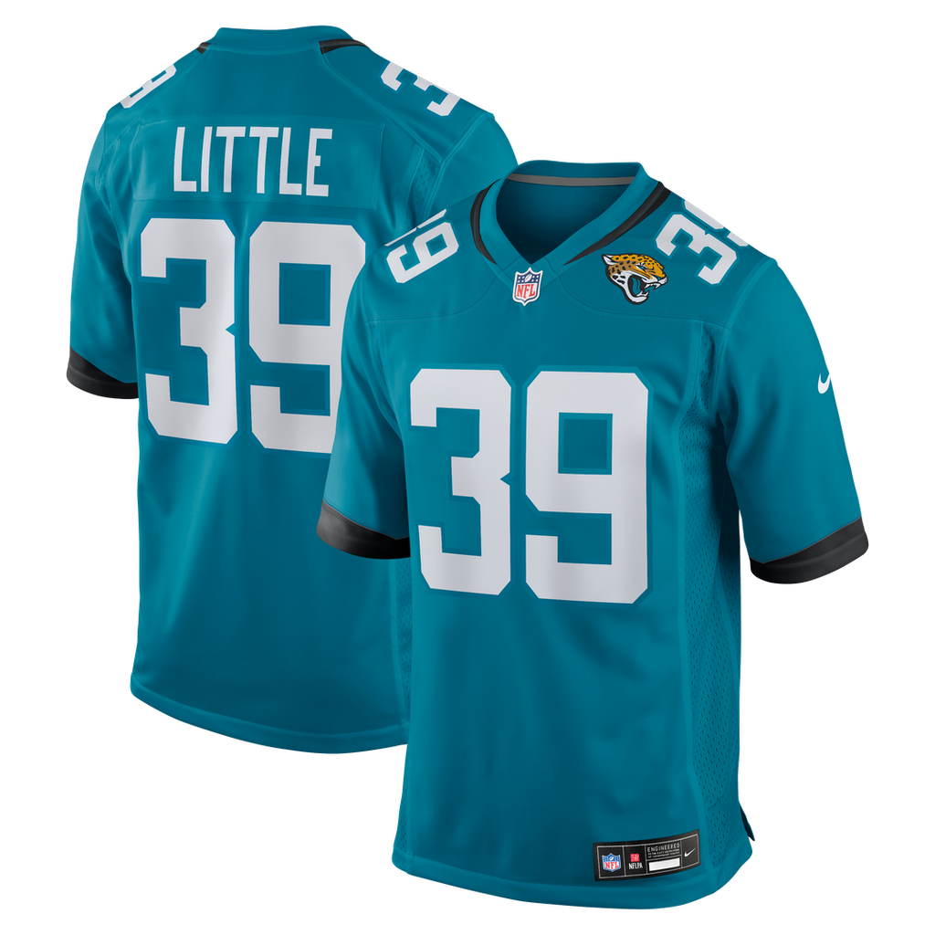 Cam Little Jacksonville Jaguars Nike Team Game Jersey - Teal Official NFL Team Apparel Football Fan Gear