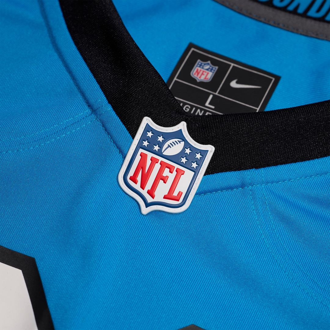 Xavier Legette Carolina Panthers Nike Alternate Game Jersey - Blue Official NFL Team Apparel Football Fan Gear