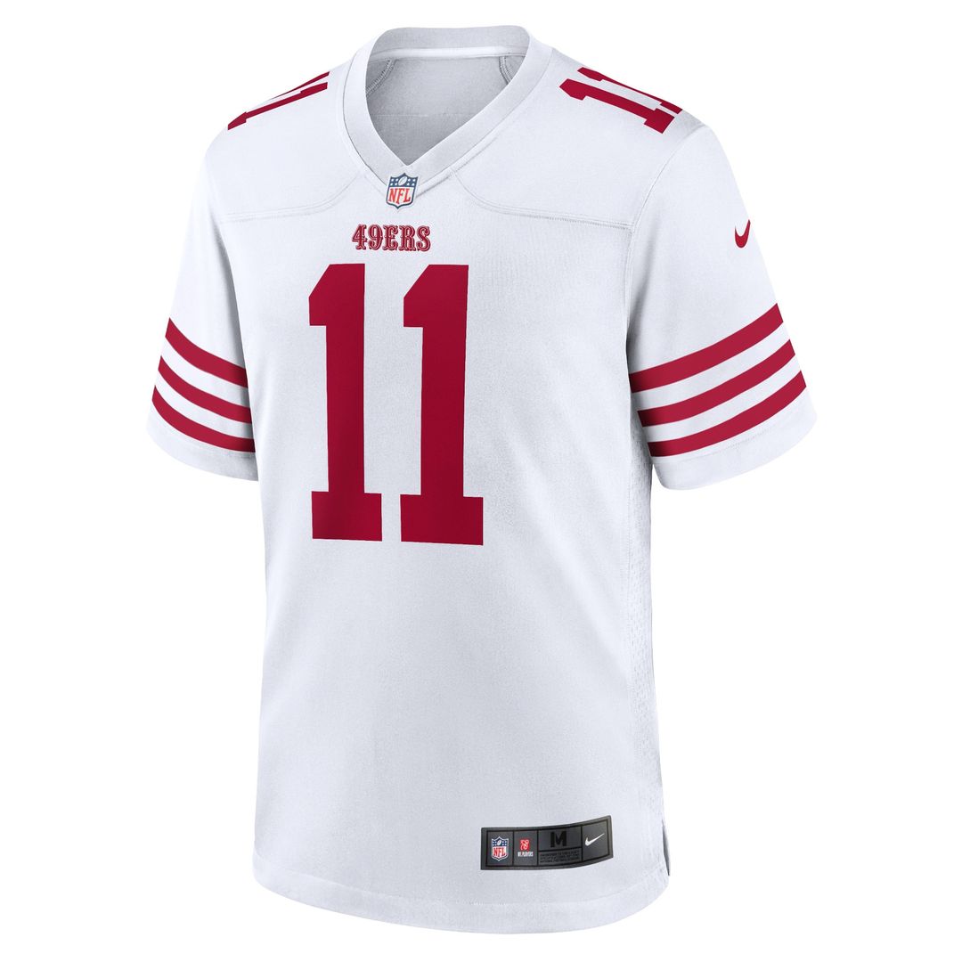 Brandon Aiyuk San Francisco 49ers Nike Player Game Jersey - White Official NFL Team Apparel Football Fan Gear