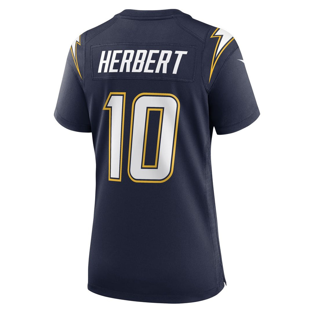 Justin Herbert Los Angeles Chargers Nike Women's Alternate Super Chargers Game Jersey - Navy Official NFL Team Apparel Football Fan Gear