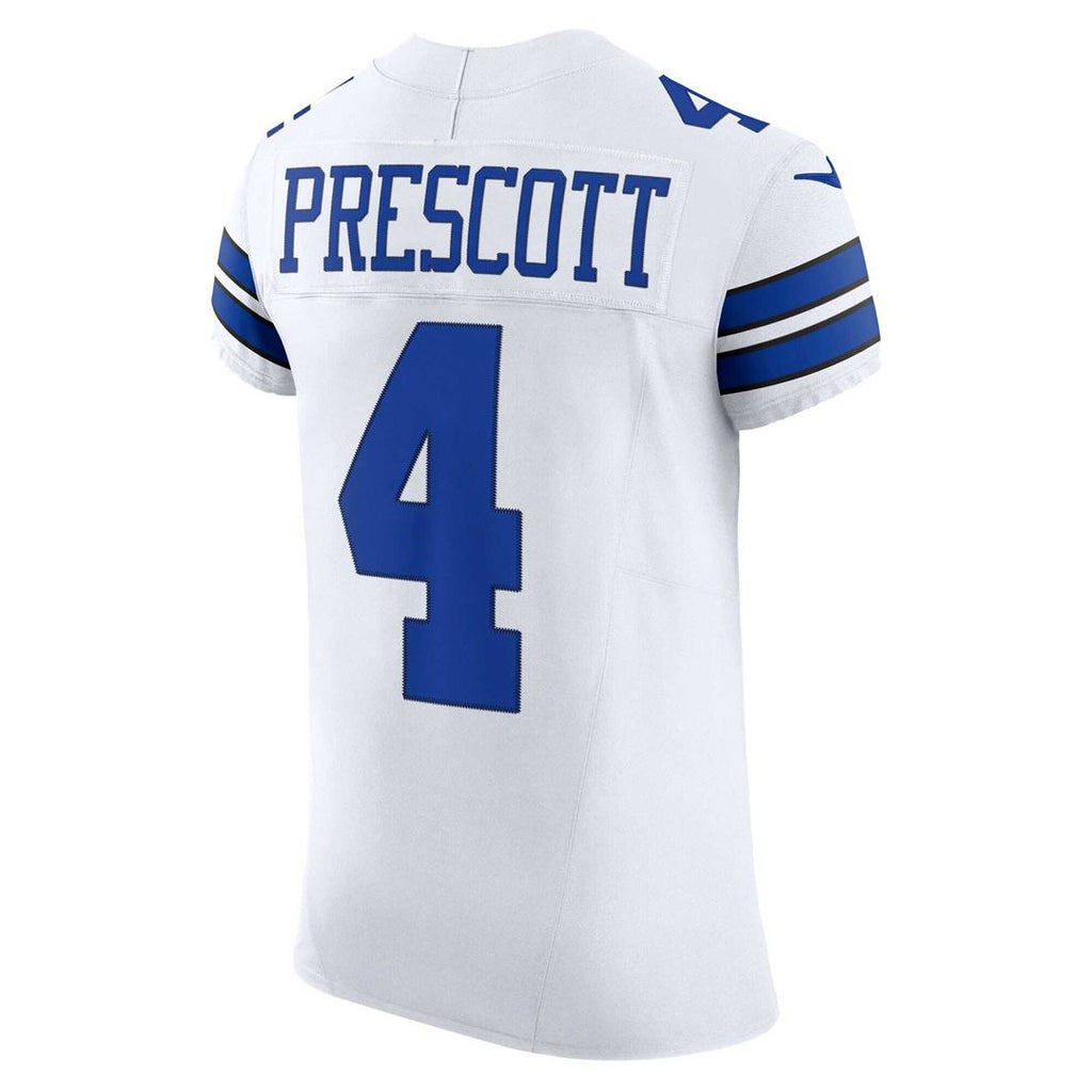 Dak Prescott Dallas Cowboys Nike Vapor F.U.S.E. Elite Jersey - White Official NFL Team Apparel Football Fan Gear