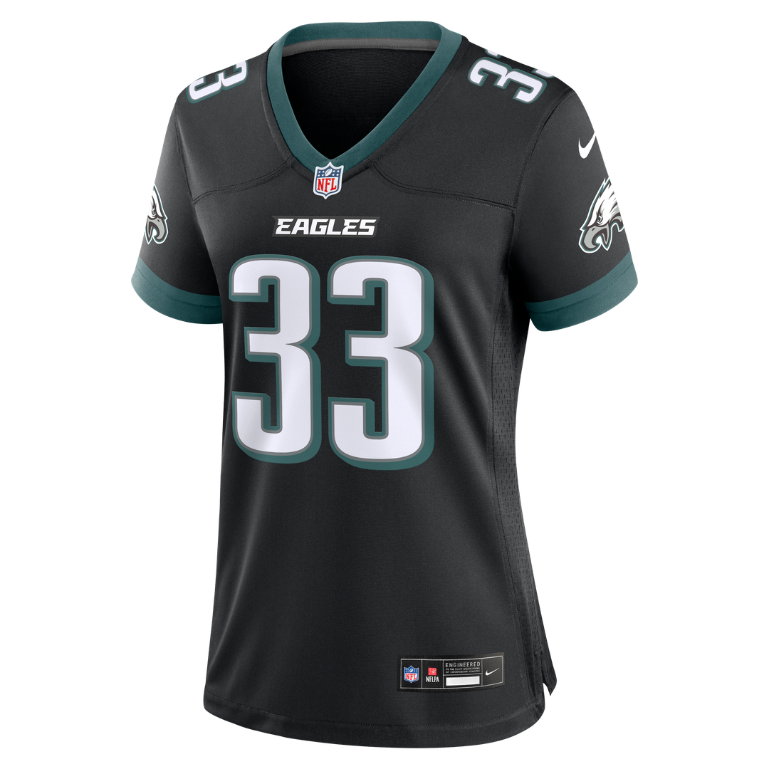 Cooper DeJean Philadelphia Eagles Nike Women's Alternate Game Jersey - Black Official NFL Team Apparel Football Fan Gear