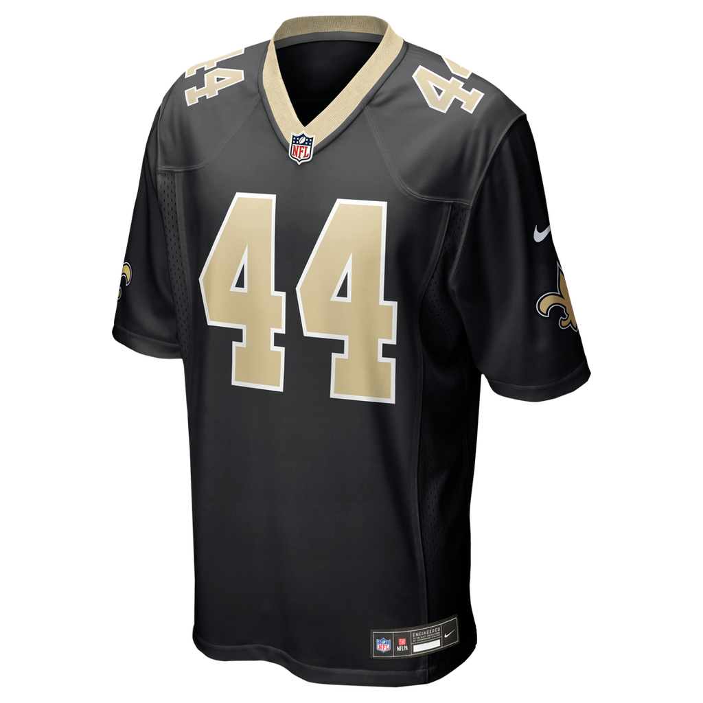 Isaiah Stalbird New Orleans Saints Nike Team Game Jersey - Black Official NFL Team Apparel Football Fan Gear