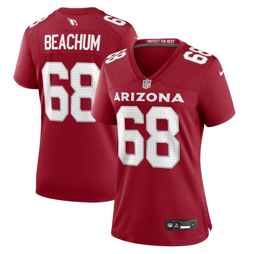 Kelvin Beachum Arizona Cardinals Nike Women's Game Jersey - Cardinal Official NFL Team Apparel Football Fan Gear